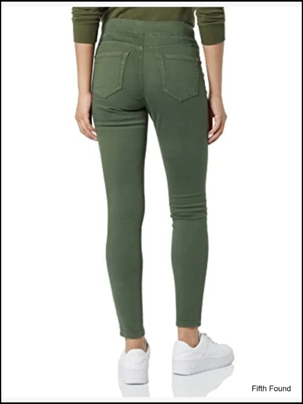 Mid-Rise Skinny Jeggings with Pockets - Pull-On Stretch